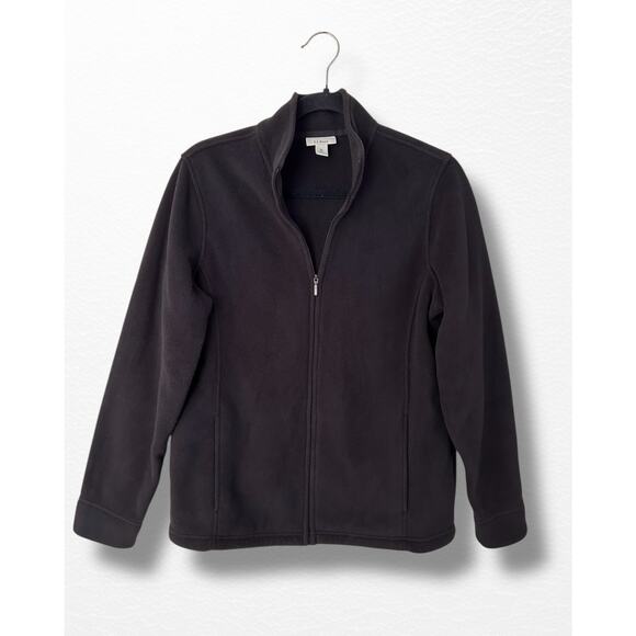 LL Bean Women’s Lightweight Fleece Jacket, Size M - Picture 1 of 7